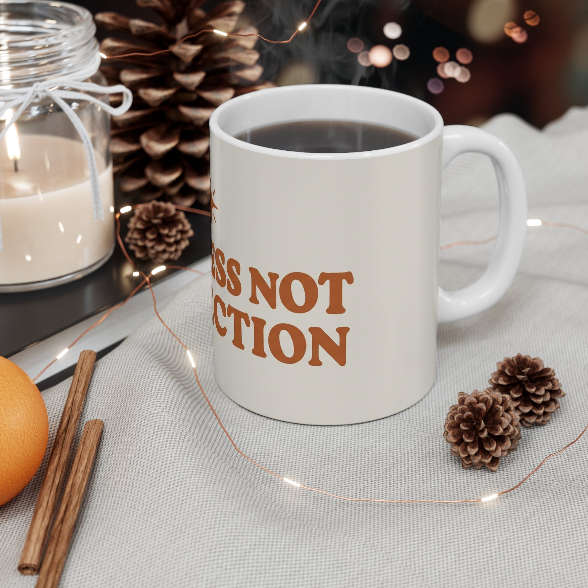 Progress Not Perfection - Anxiety Affirmation Coffee Mug