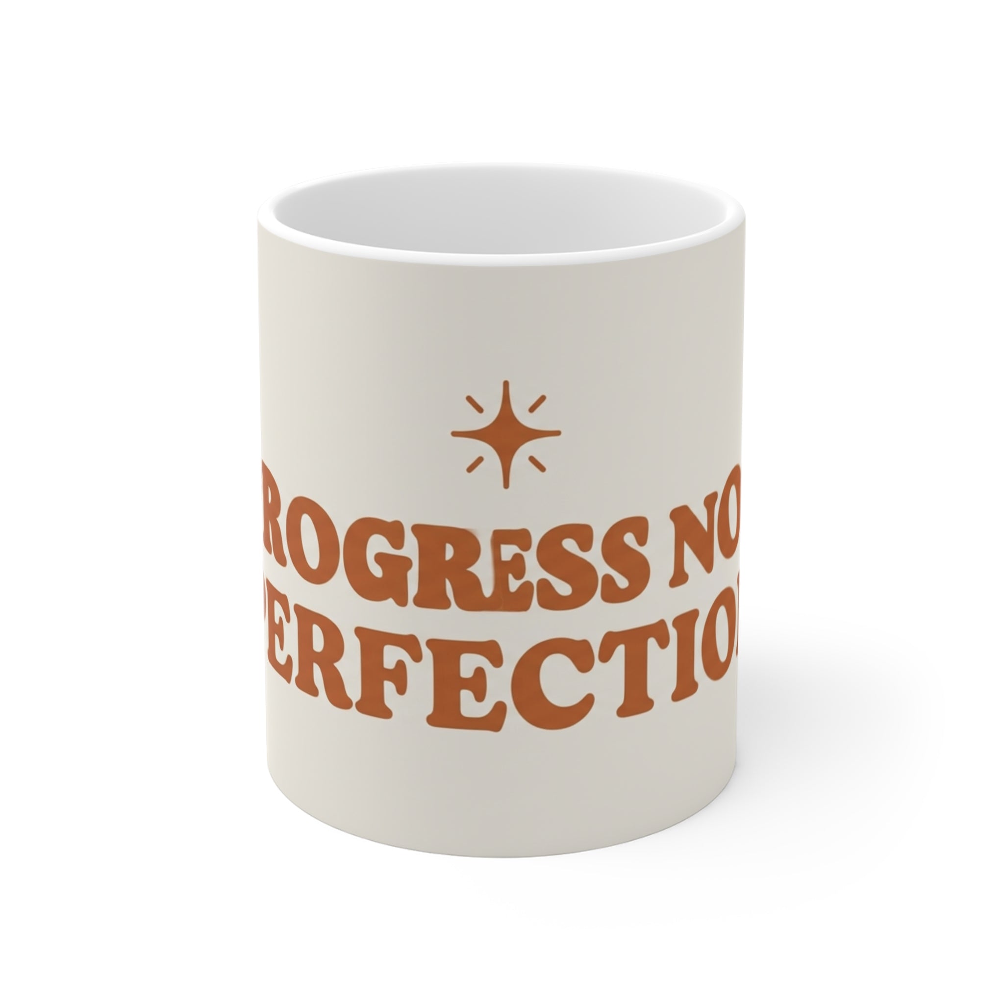 Progress Not Perfection - Anxiety Affirmation Coffee Mug