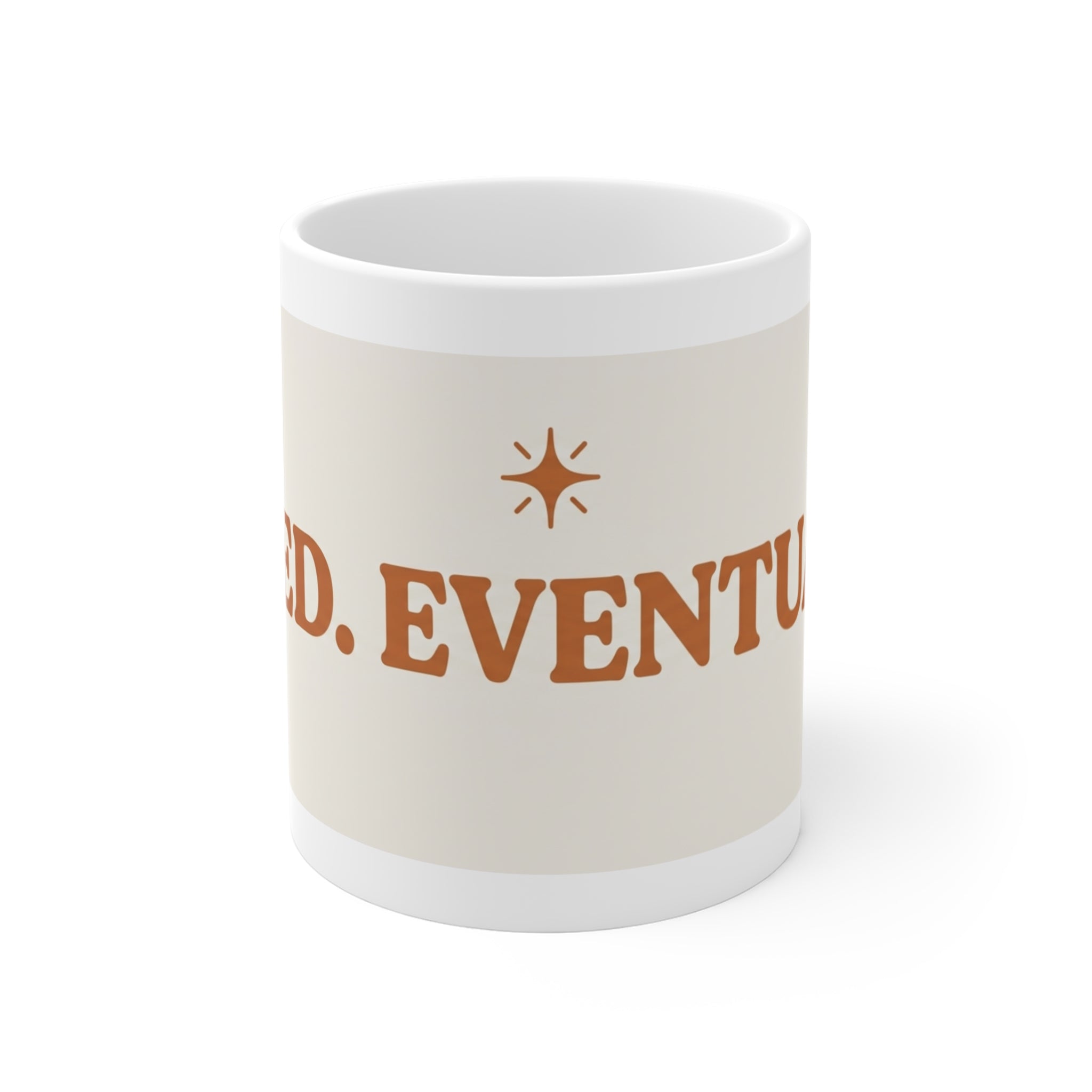 Hired. Eventually. - Job Search Humor Coffee Mug